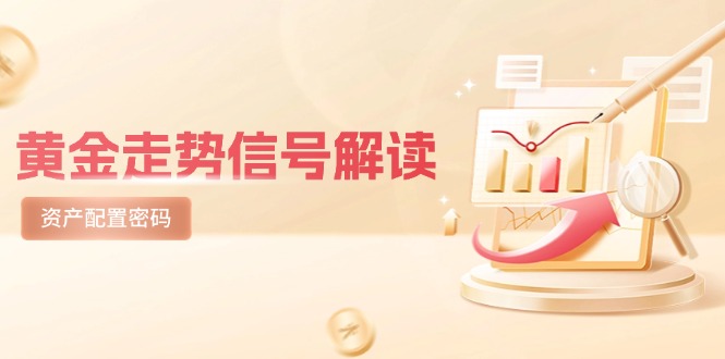 （14860期）黄金走势信号解读，避险逻辑+市场情绪，美股剧震后的资产配置密码