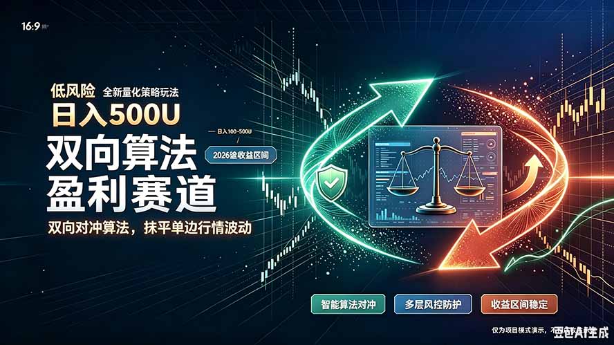 （20043期）算法对冲/EA量化，日入500刀，躺着赚钱！你把它当做&ldquo;自动提款机&rdquo;，它把你就爆了