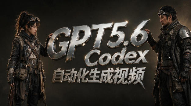 （19393期）GPT5.6+Codex自动化视频生成：提示词设计&times;角色设定&times;封面海报&times;工作流思路，高效产出AI视频