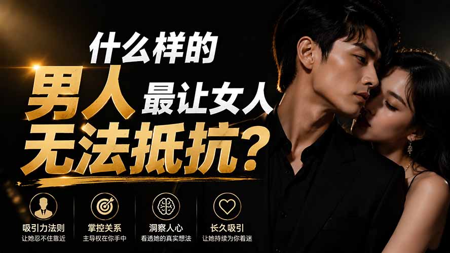 （19752期）付费文章：什么样的男人最让女人无法抵抗？